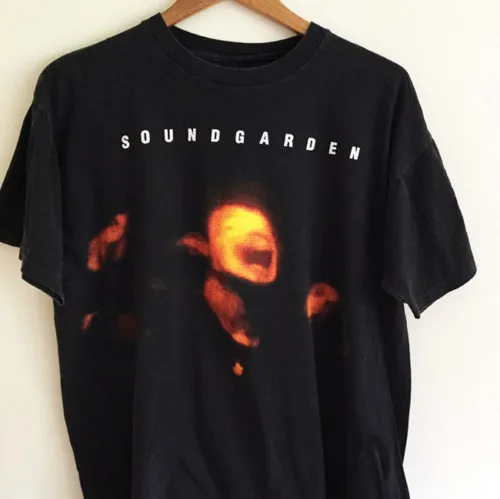 Soundgarden SuperUnknown 1994 Tour rzadkie Vintage T Shirt długie lub krótkie rękawy