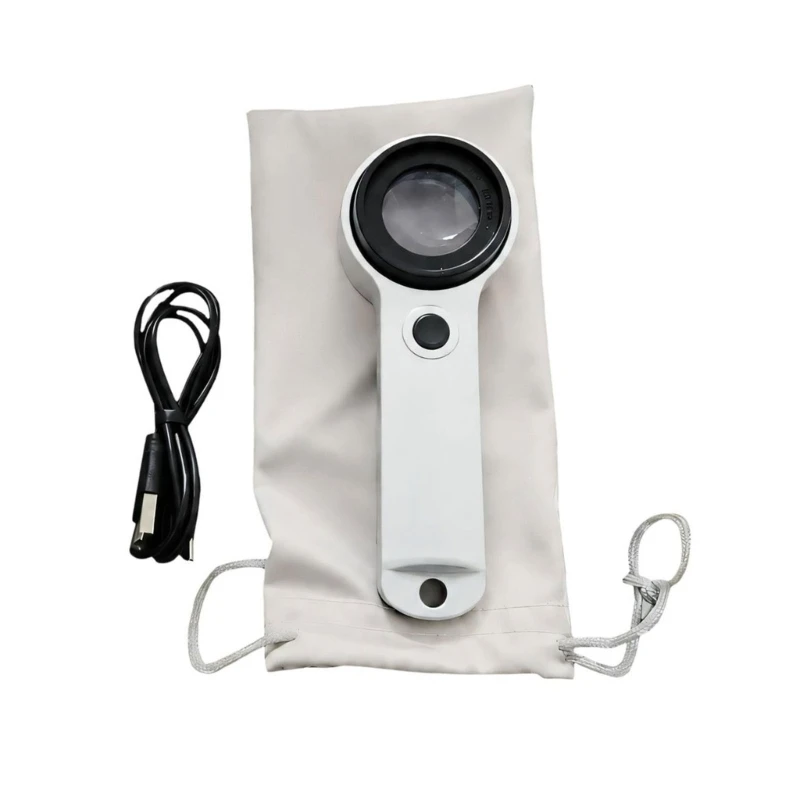 23GA LED Inspection Lens with Contoured Grip Rechargeable for Fine Feature Viewing