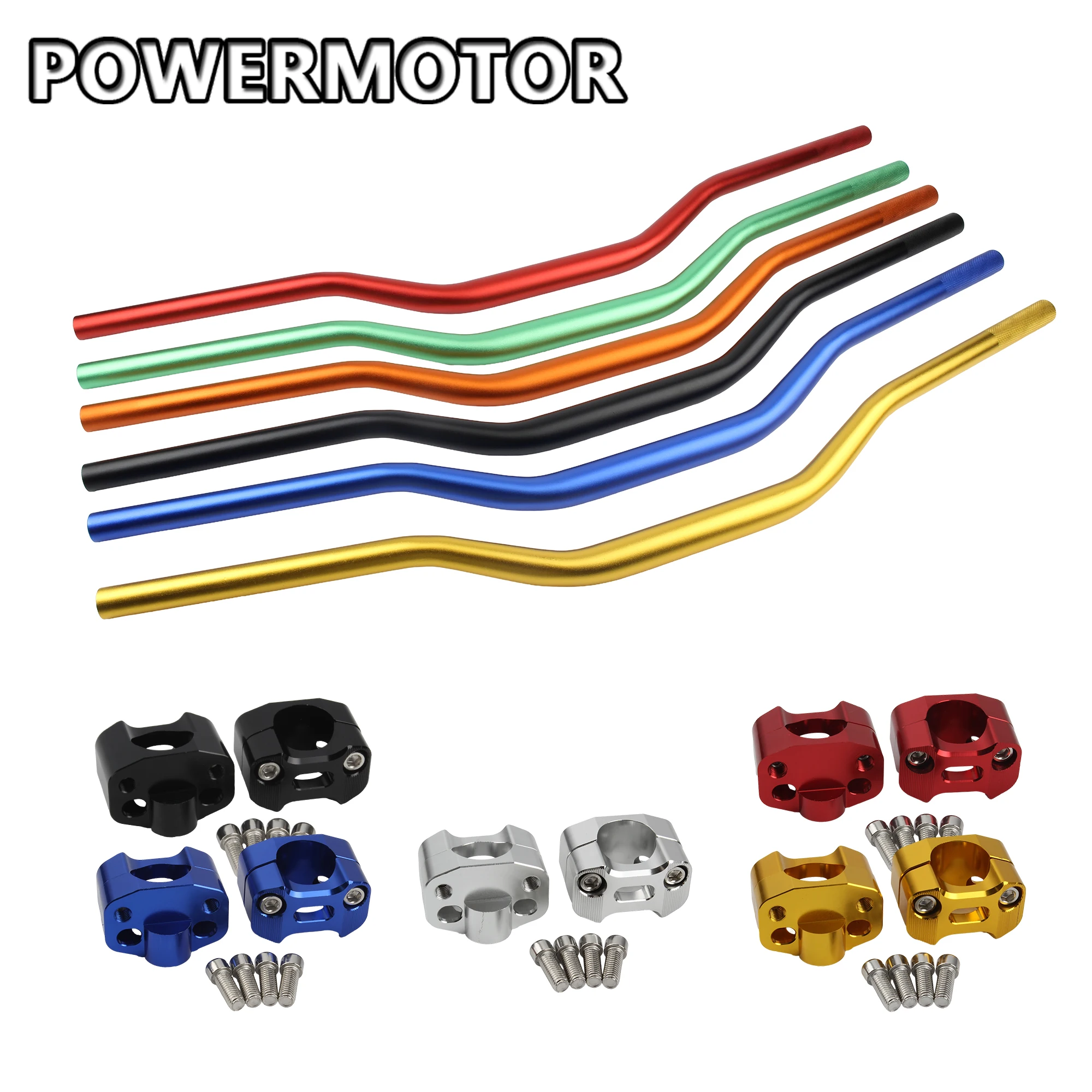 Motorfiets Stuur 1-1/8 "28mm Vet Stuur 800mm Voor PRO Taper Pack Bar Pit pro Universele Racing Dirt Pit Bike Motocross