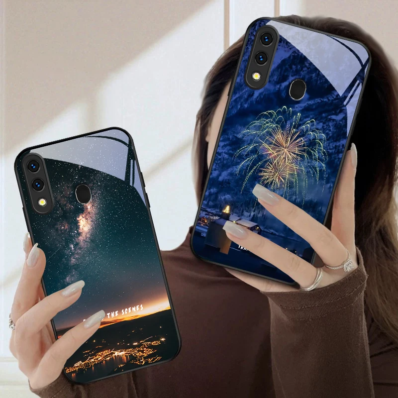 

New Moon Night Wallpaper For Samsung Galaxy A20 A20s 21s A22 A23 A24 A25 A26 A42 A90 A50 A55 52s A56 A70 A71 72 glass phone case