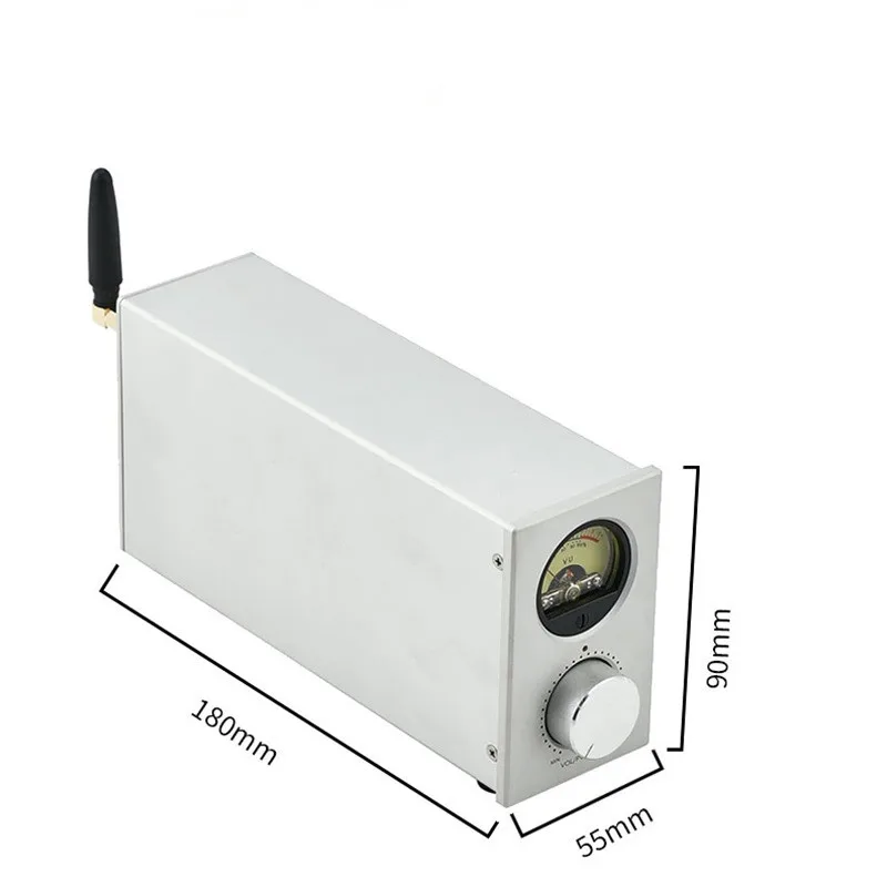 DC12-24V baru 100W * 2 TPA3116 2.0 saluran Stereo Bluetooth 5.1 APTX-HD 24Bit penguat Audio Digital dengan VU Meter