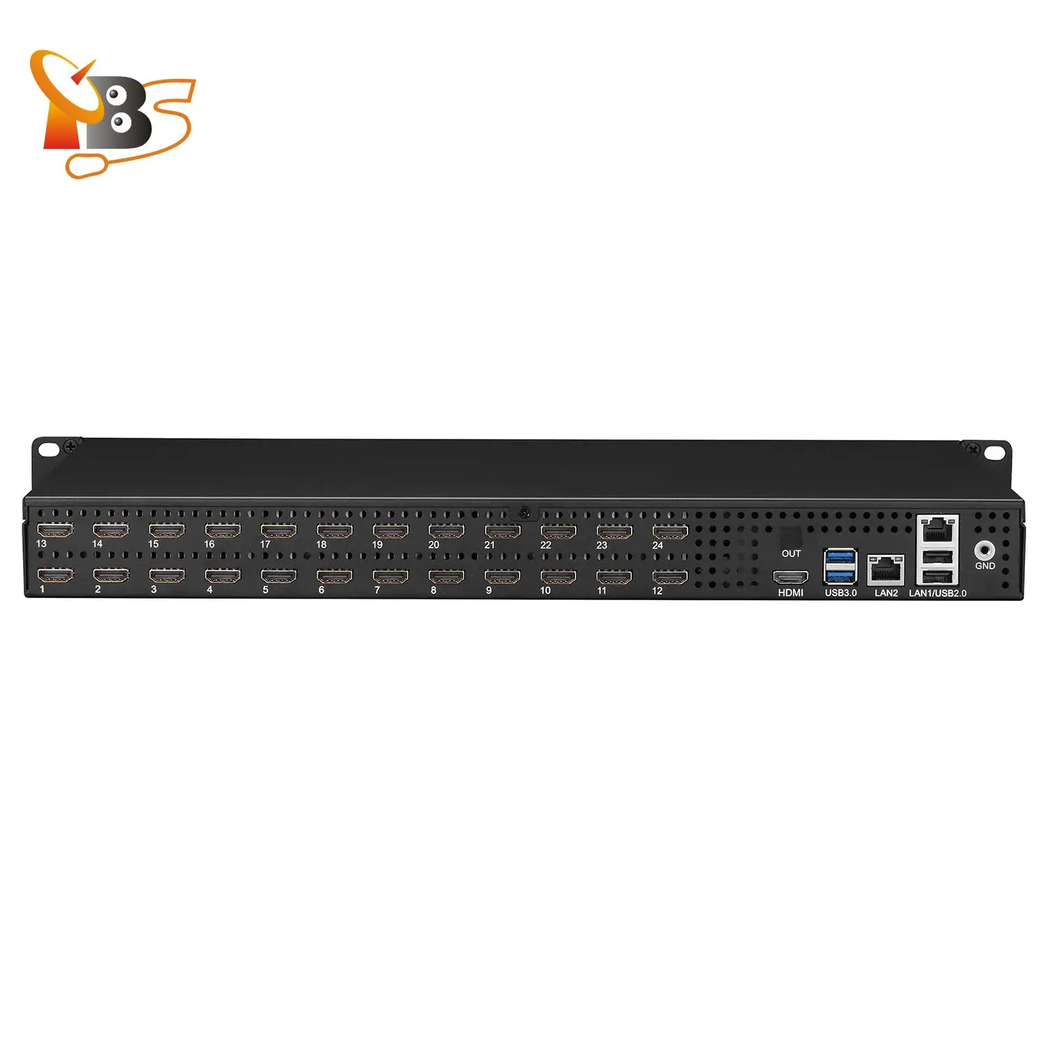 TBS2824 1U 24-قناة 4K H.265/H.264 HDMI جهاز تشفير الفيديو البث المباشر RTMP(S)/SRT/UDP/HTTP /HLS جهاز تشفير IPTV الاحترافي