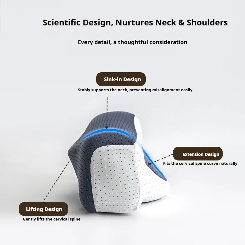  Cervical Pillow for Neck Pain Relief memory foam Neck Pillow for Neck Shoulder Pain Relief,Ergonomic Orthopedic Bed Pillow