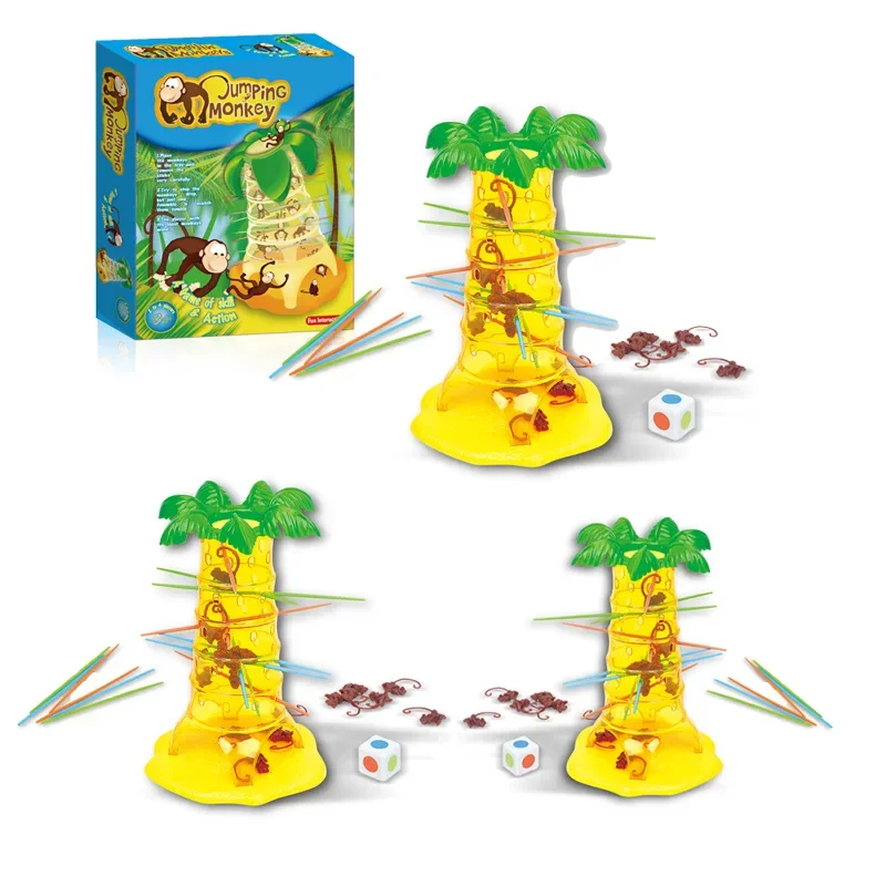 Flipping Monkey Game Toy Falls Down Parent Child Interactive Desktop Game Mini Fun Interesting Math Intelligence Board Game