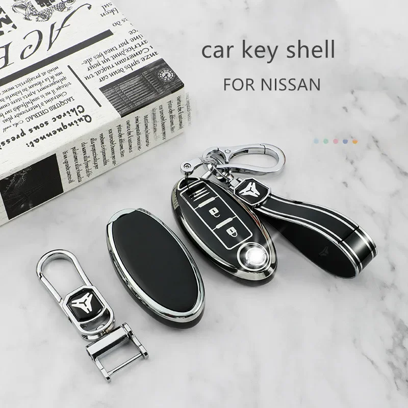 

Чехлы для автомобильных ключей из ТПУ для Nissan Juke X-trial Qashqai Micra Leaf Note Murano Lafesta, 2-кнопочный защитный чехол с умным пультом дистанционного управления