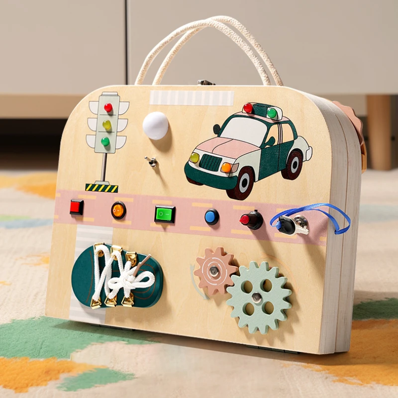 Babypuzzel Tekentafelspellen Houten kinderen Vroeg onderwijs Montessori Druk bord Wiskundespeelgoed Zintuiglijk speelgoed Magnetische blokken Cadeau