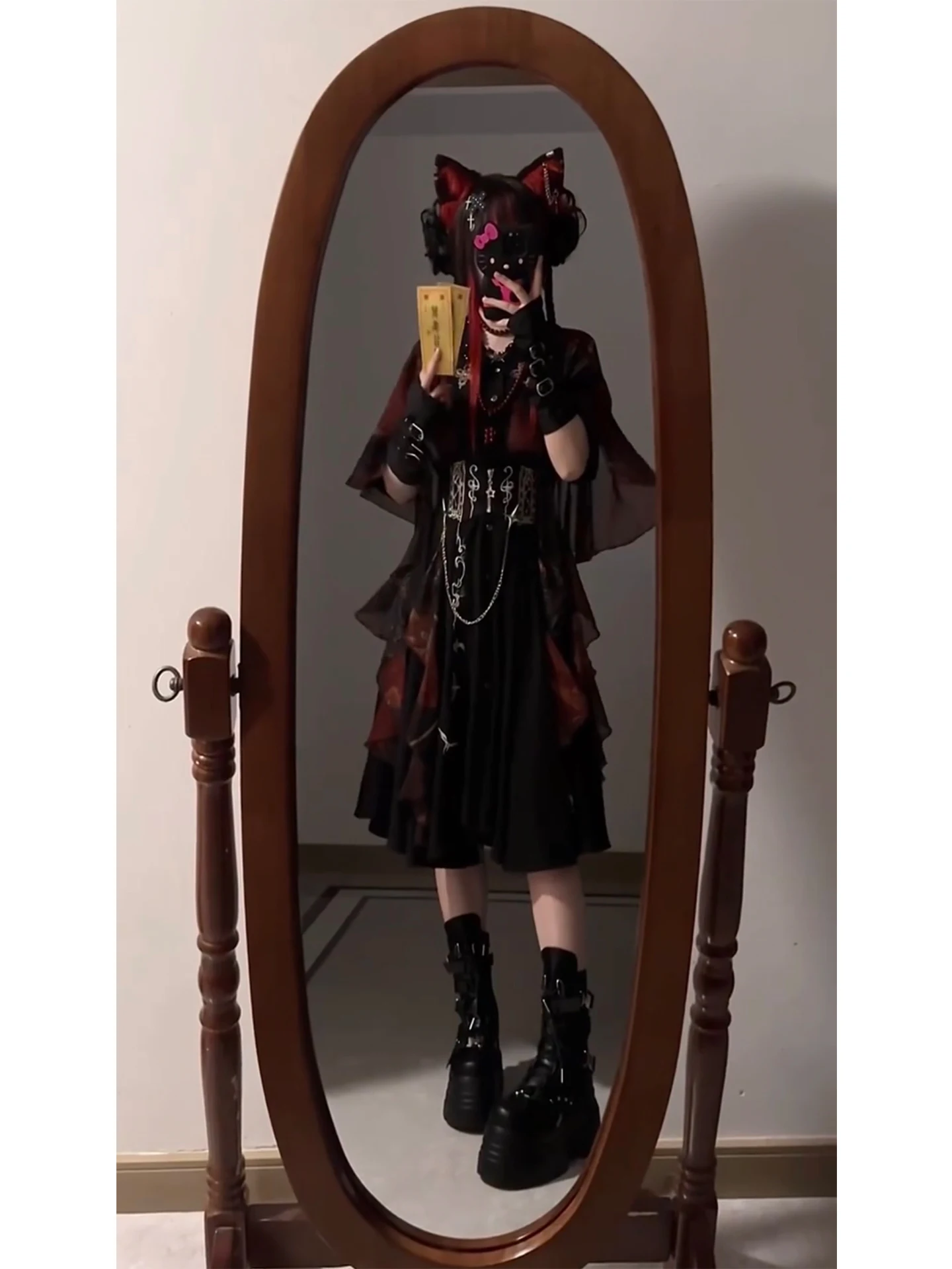 

Новый китайский костюм с вышивкой, шило ирт Dr Red Dunhuang, косплей Cisas, сезонный женский костюм ханьфу, полиэфирное волокно