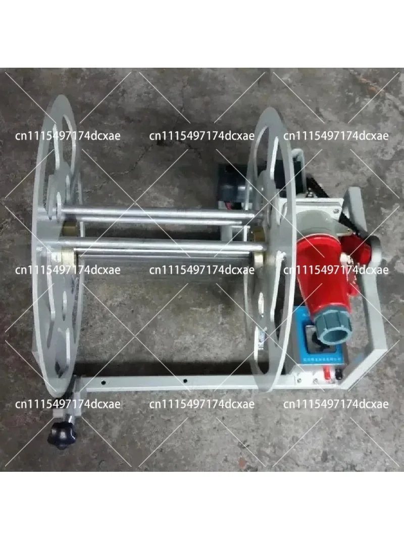 Portable Electric Cable Winding Machine Aluminum Wire Take-up Reel Industrial Storage Spool