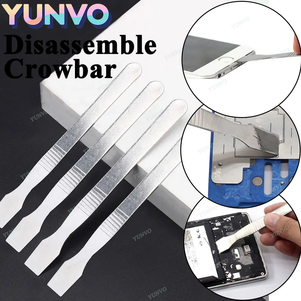 Phone Repair Tools Memory Metal Tin Scraper Solder Paste Mixing Knife Pry Opening Tool for iPhone Samsung Mobile Phone Repair