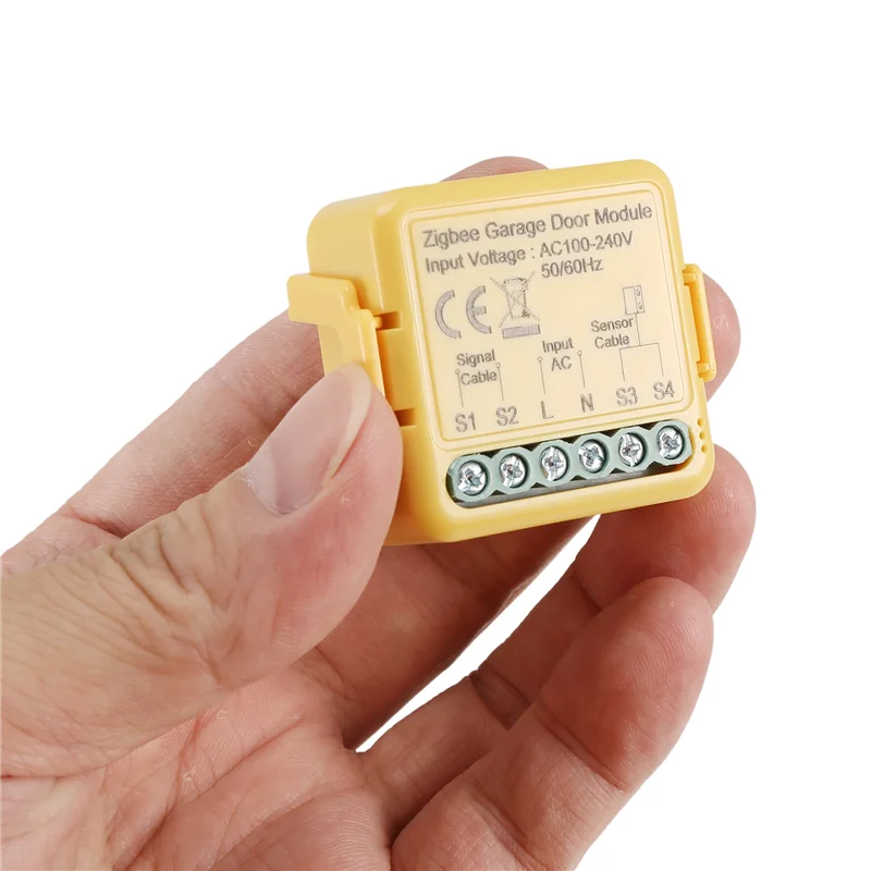 A10R Zigbee Garagentor Controller Tuya Intelligente Timing Garage Klappe Rolltor Tür Controller Smart On/Off Schalter