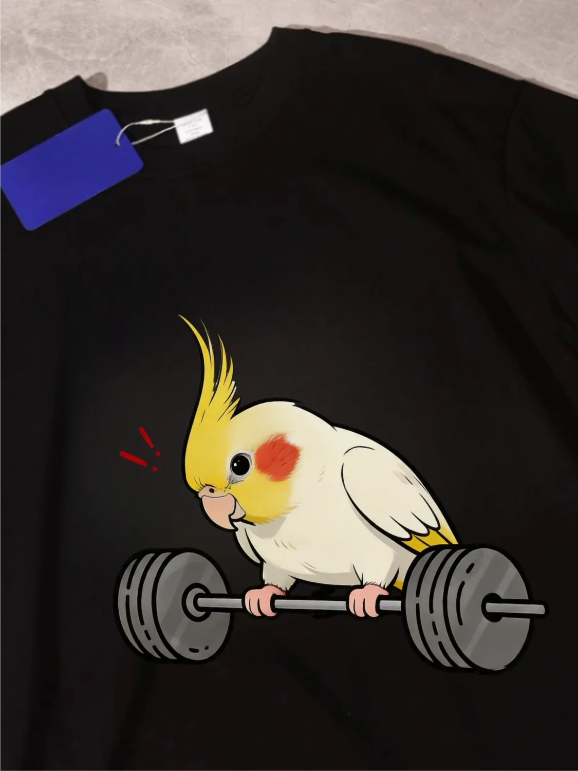 Yellow Phoenix Weightlifting Muscle Sport Fun Fitness Quick Dry Short Sleeve Commute Men Women Cool Feeling Short Sleeve T-Shirt