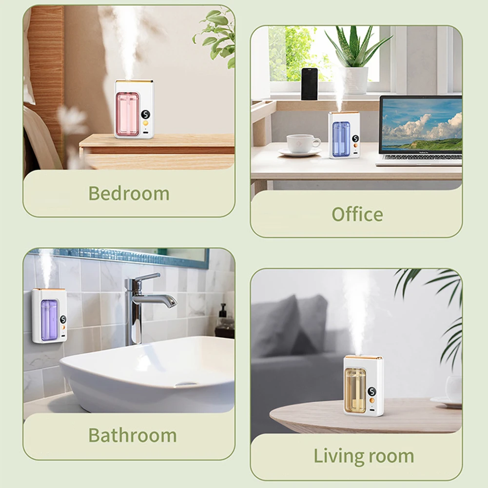 Aromatherapy Diffuser Wireless Wall‑Hanging Portable Aromatherapy Diffuser Automatic Fragrance Spray for Home Decor view 6