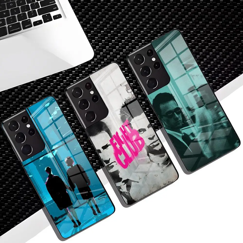 Fight Club Phone Case For Samsung S26 S25 Edge S24 S23 S22 S21 S20 Ultra Plus FE Glass Cover