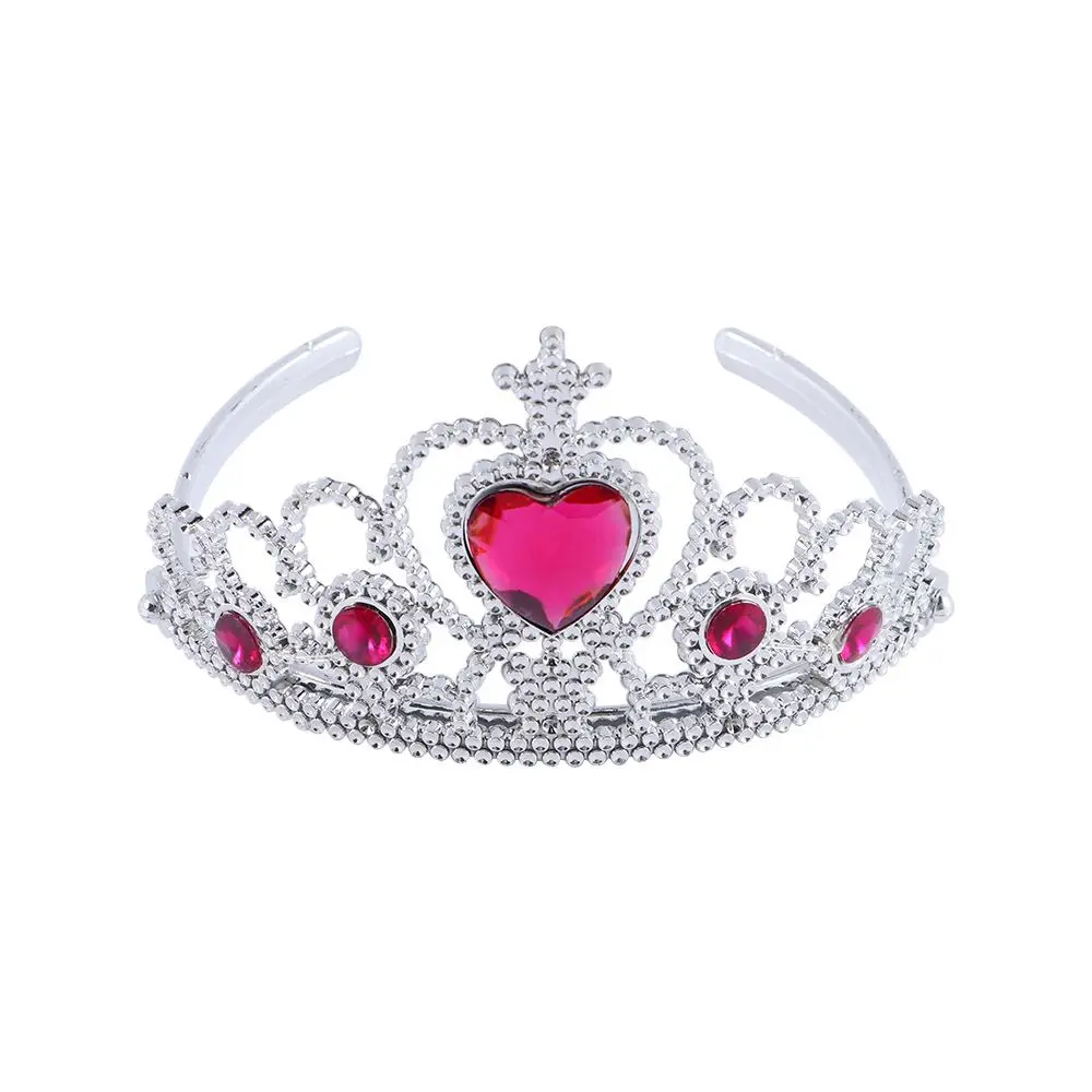 Games Princess Heart-Shaped Magic Wands Headband Crown Hair  Styling Accessories Kids Toy Fashion Accessories Headwear