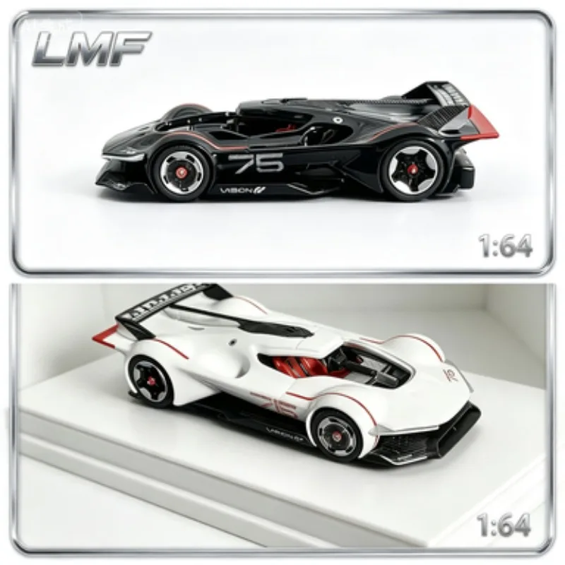 

LMF 1:64 Concept Sports Car, Cast Alloy Automobile Model Collection, Men's Gift, High-end Static Display Piece for Adults.