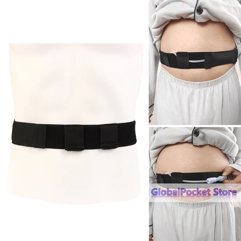 [TG823]Adjustable Breathable Abdominal Belt   Conduit Belt   Tube Protection Belt Therapy Accessory