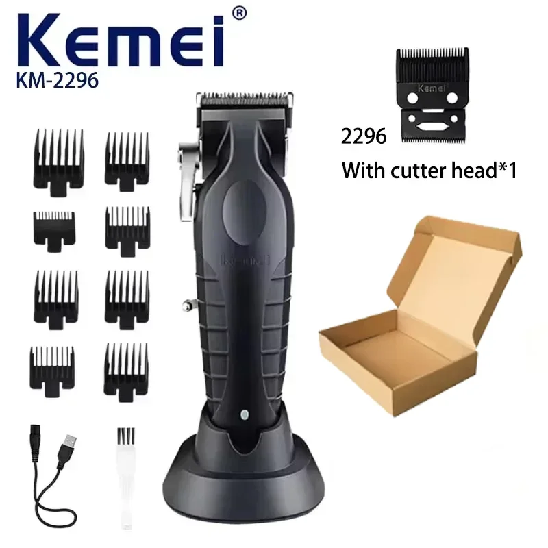 Kemei Haarschneidemaschine KM-2296 KM-2299 KM-2024 Kit Herren Elektrorasierer Haarschneidemaschine Professionelle Haarschneidemaschine