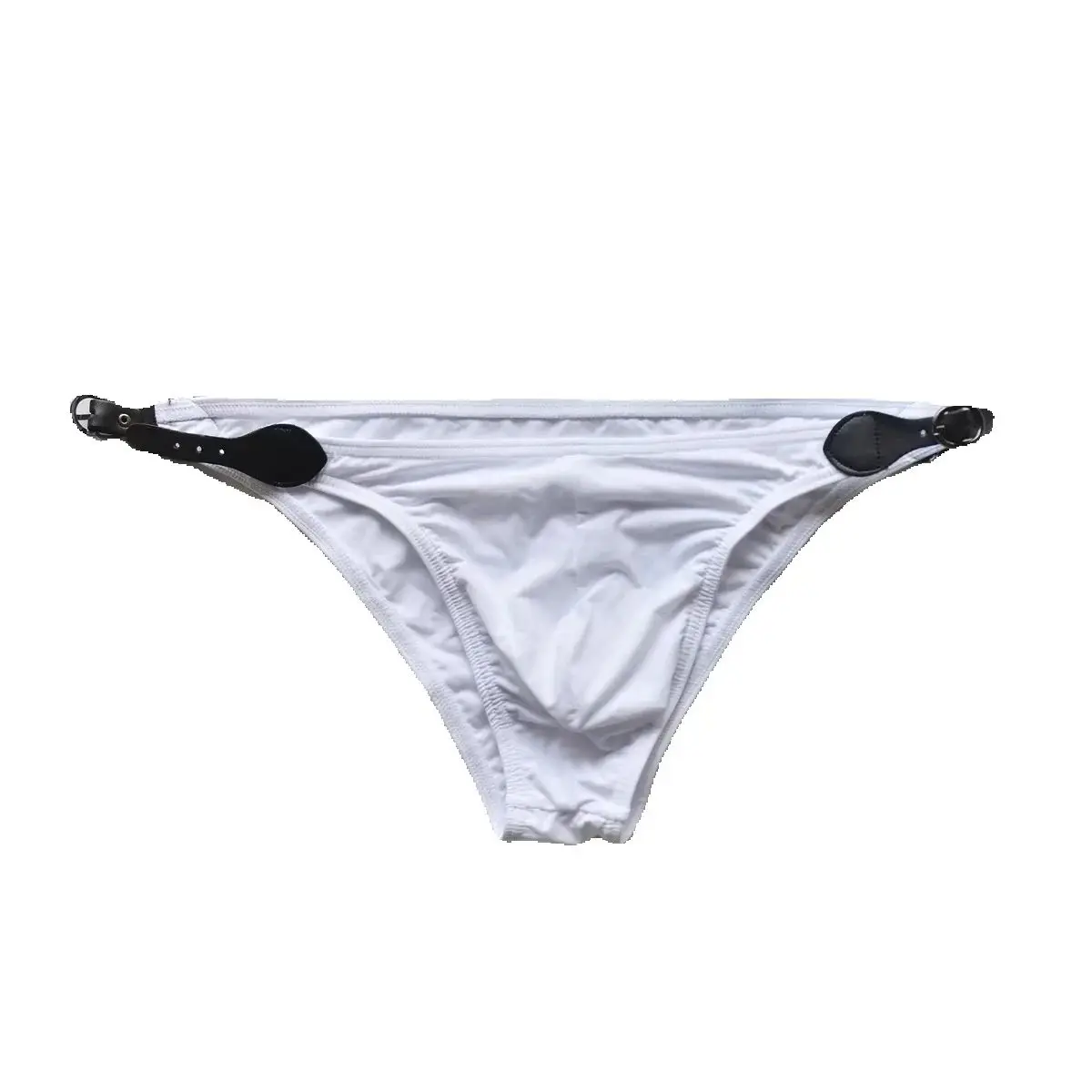 

men's underwear, men's creative double-sided buttoned triangle pants low waist sexy polyester swimming, youth sports quick A3040