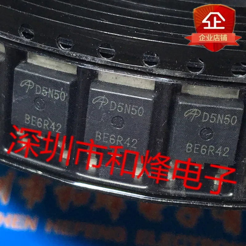

5 шт.-10 шт. AOD5N50 D5N50 TO-252 500 В 5A Новый и оригинальный на складе