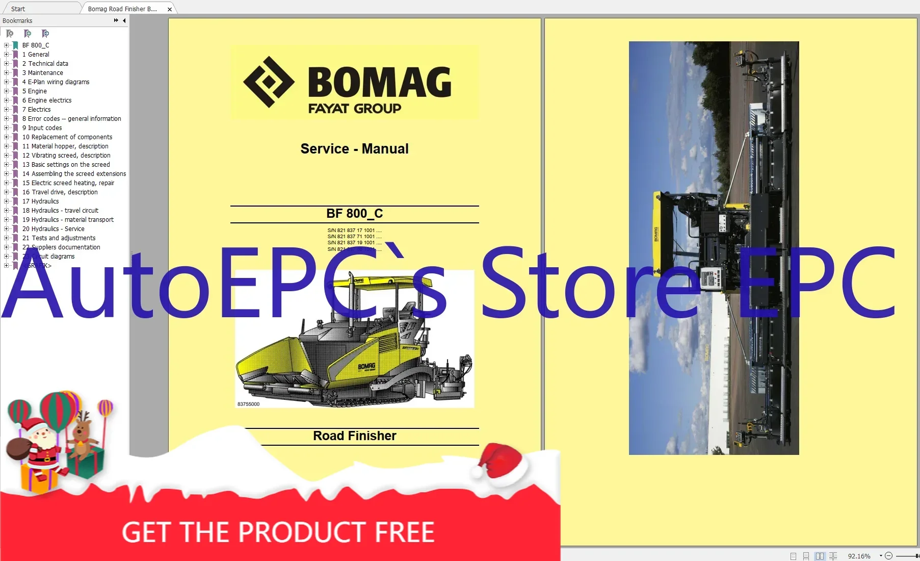 

AutoEPC BOMAG Machinery 24,7 ГБ PDF DVD Руководство по обслуживанию, руководство по эксплуатации и техническому обслуживанию