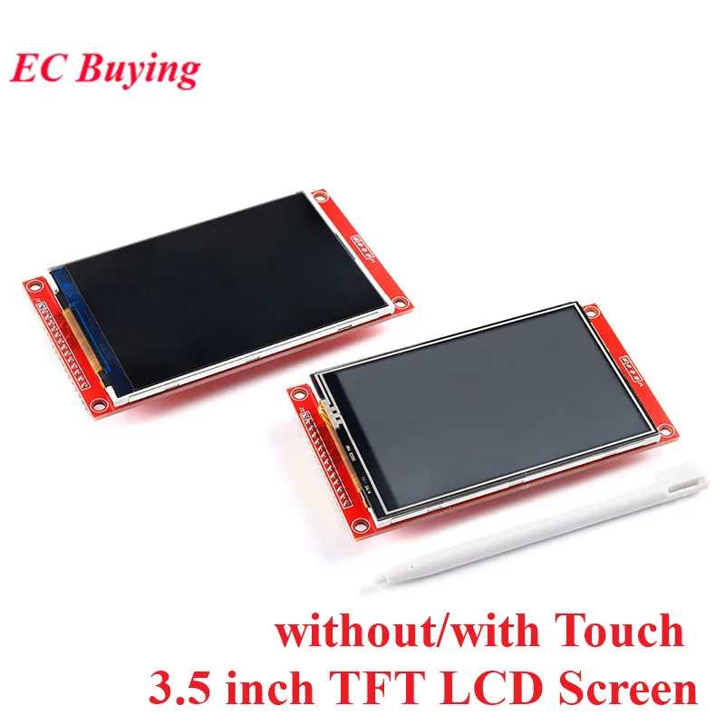 

3.5 inch TFT LCD Display Screen Touch Module 3.5" ILI9488 Driver 320x480 SPI Port Serial Interface STM32 C51 320*480 For Arduino