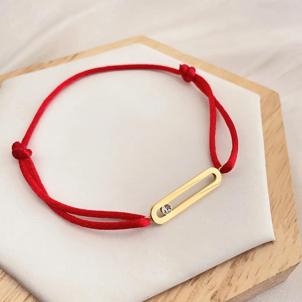 Fashion Bracelets for Women Luxury Zircon Crystal Chain Link Bangle Simple Korea Cubic Zirconia Party Jewelry image 5