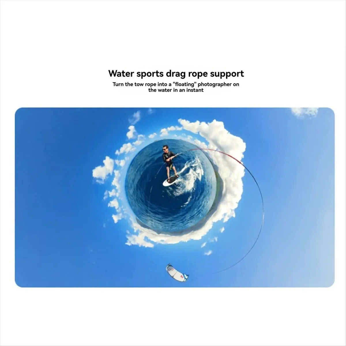 

For X5 Rope Mount for Surfing, Kitesurfing, Wakeboarding for X5 Accessories [To&On-e]