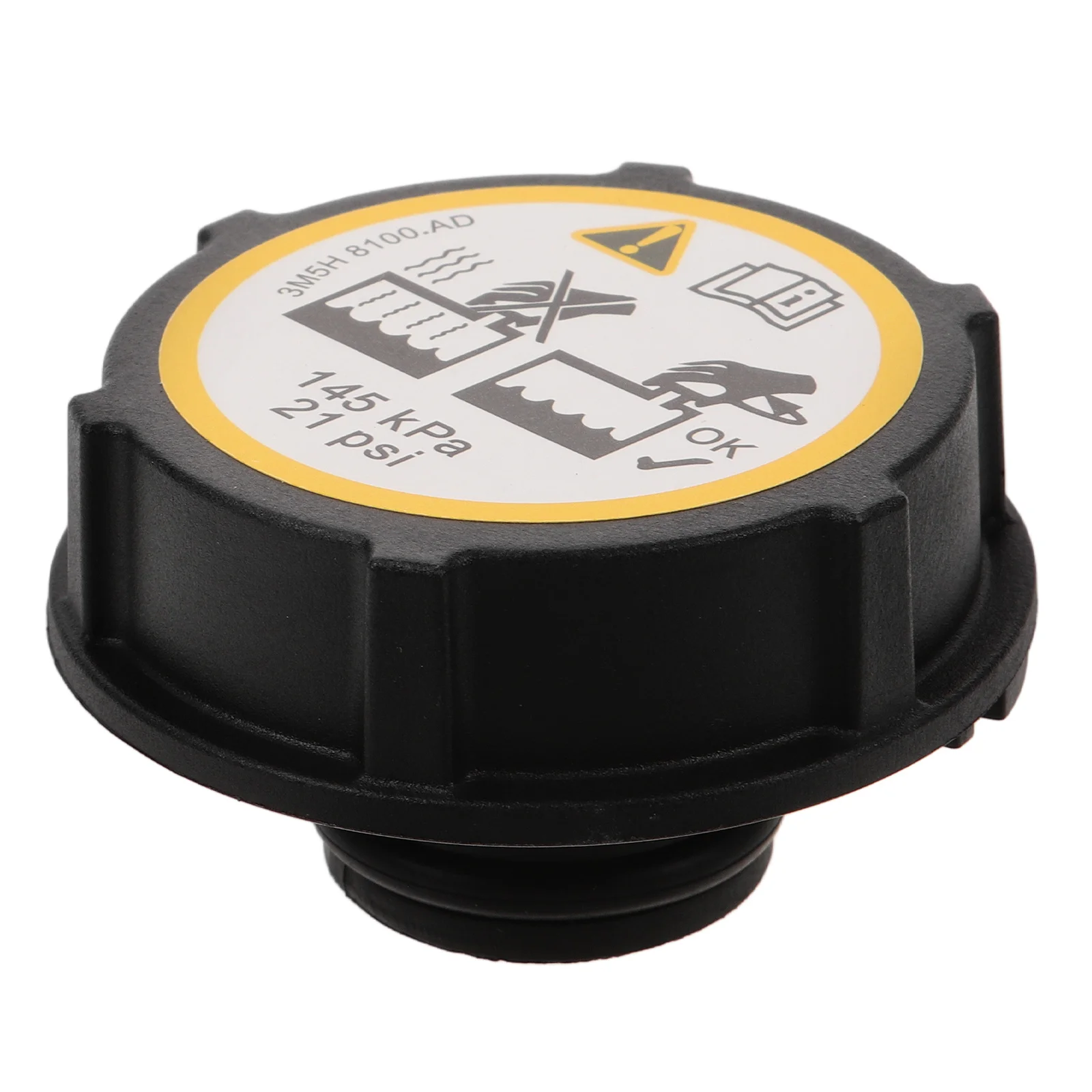 

Engine Radiator Coolant Cap Overflow Reservoir Hydrated Recovery Bottle Caps ABS Expansion Tank Durable Spill Proof