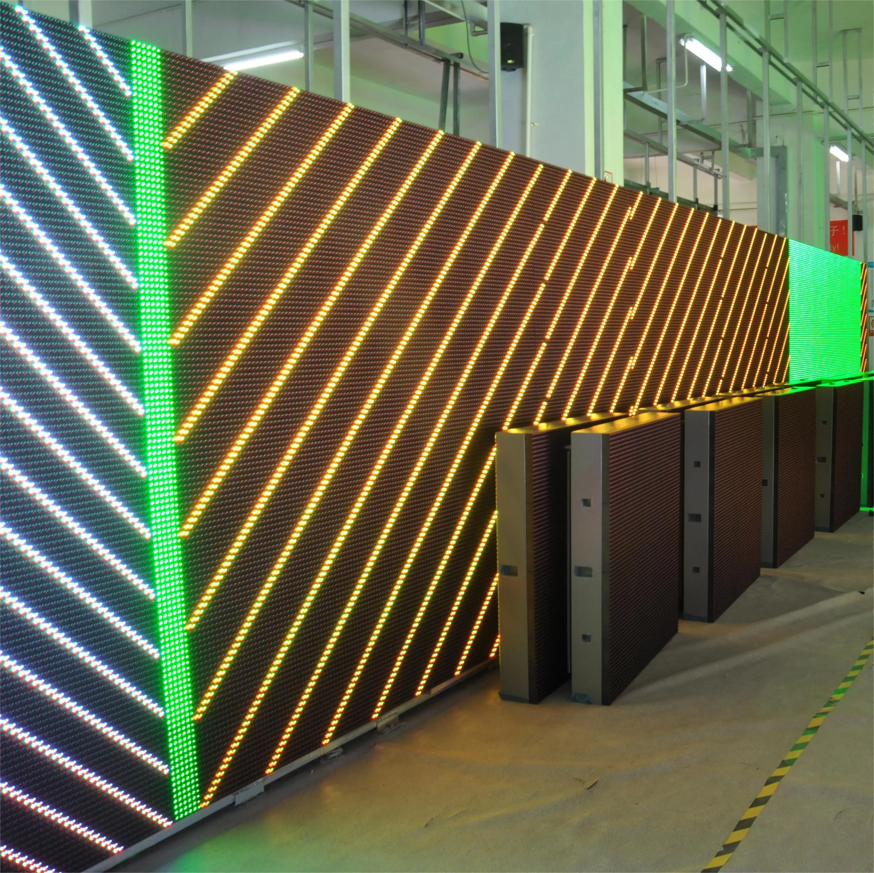 Señal de Tráfico LED Ámbar, Panel VMS Digital, Mensaje Variable, Límite de Velocidad, Control de Carriles