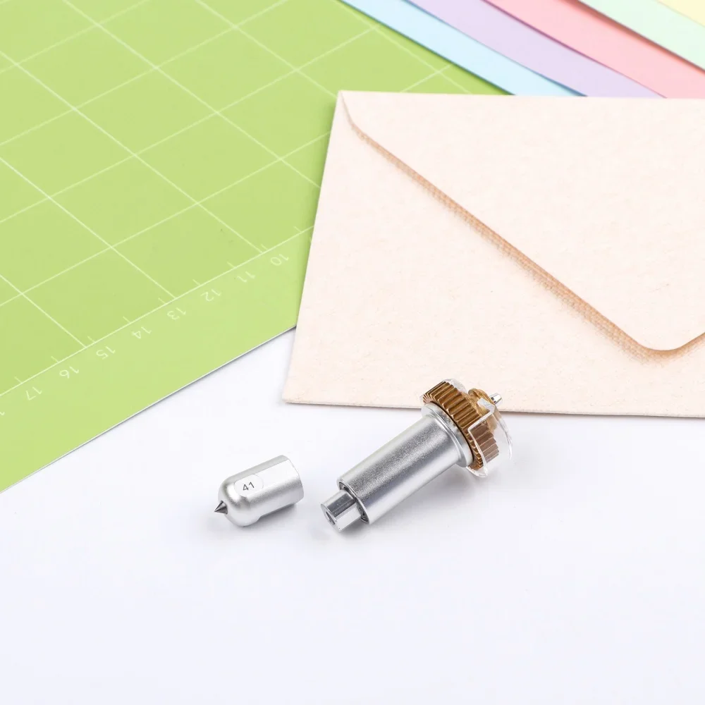 

Engraving Tip Wavy Blade Basic Perforation Blade Fine Debossing Tip with Housing Compatibale with Maker/Maker 3/Maker 4 Machine