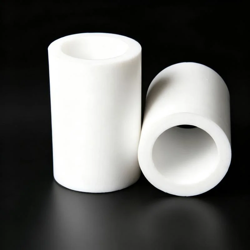1Pcs White PTFE Tube Polytetrafluoroethylene Hollow Rod Environment-friendly Non-toxic DIY Outside Diameter 40-120mm ID 20-100mm