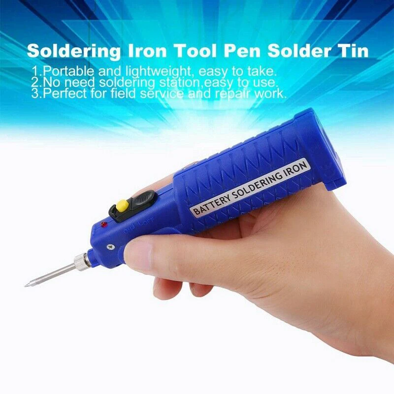 8w 4.5v Battery Powered Soldering Iron Electronic Welding Tool Electric Pen Pilha Pen Drive Bouth Soldering Lötkolben Akku