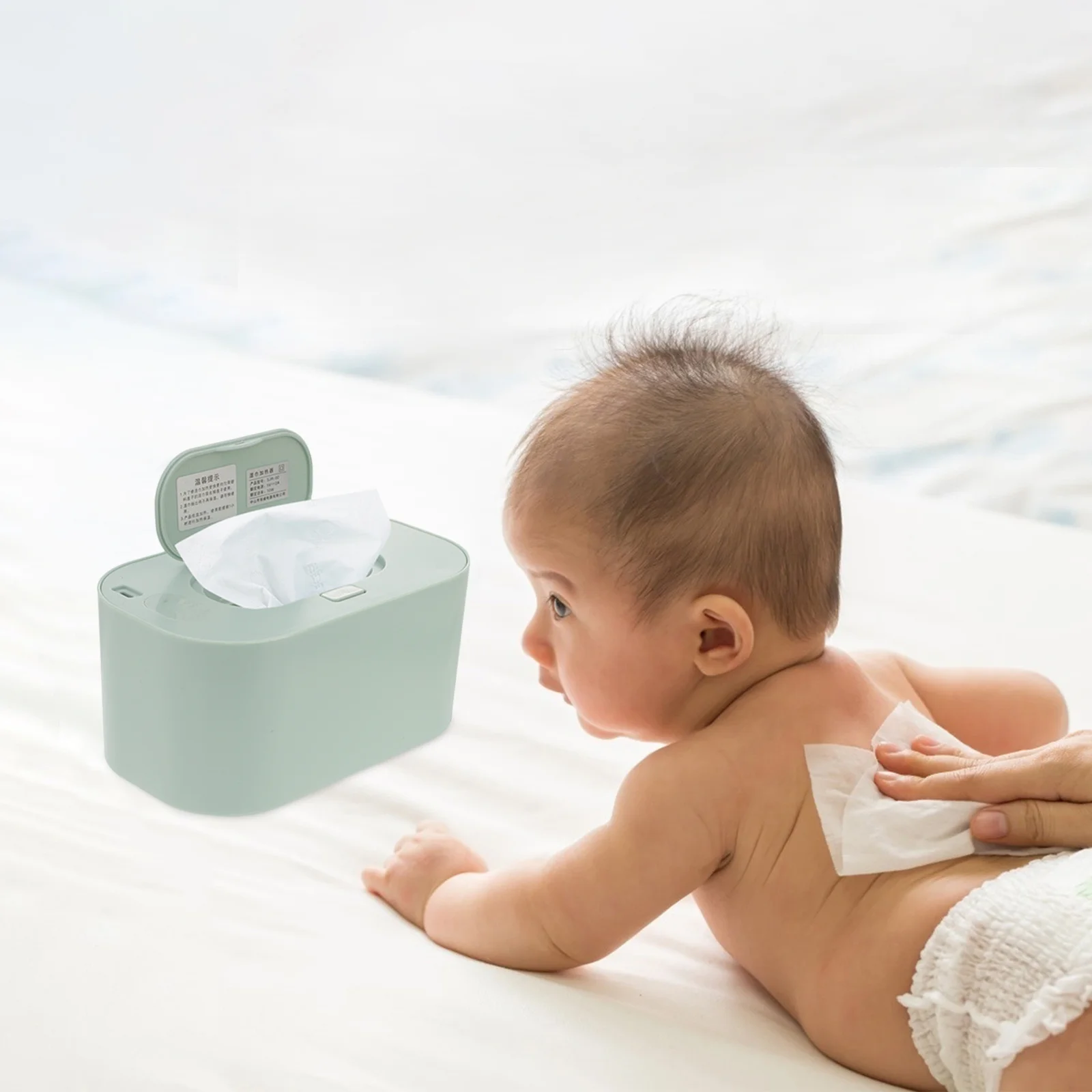 1 set 1 Set Wet Tissue Warmer Usb Heater For Baby Diaper Changing Smart Wipe Heating Machine Portable Wipes Warmer Constant