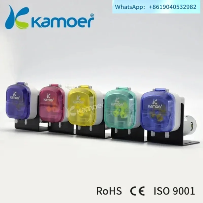Kamoer KDS 12V 24V small peristaltic dosing pump for acetic acid pharmaceutical laundry equipment machine dispenser dishwasher