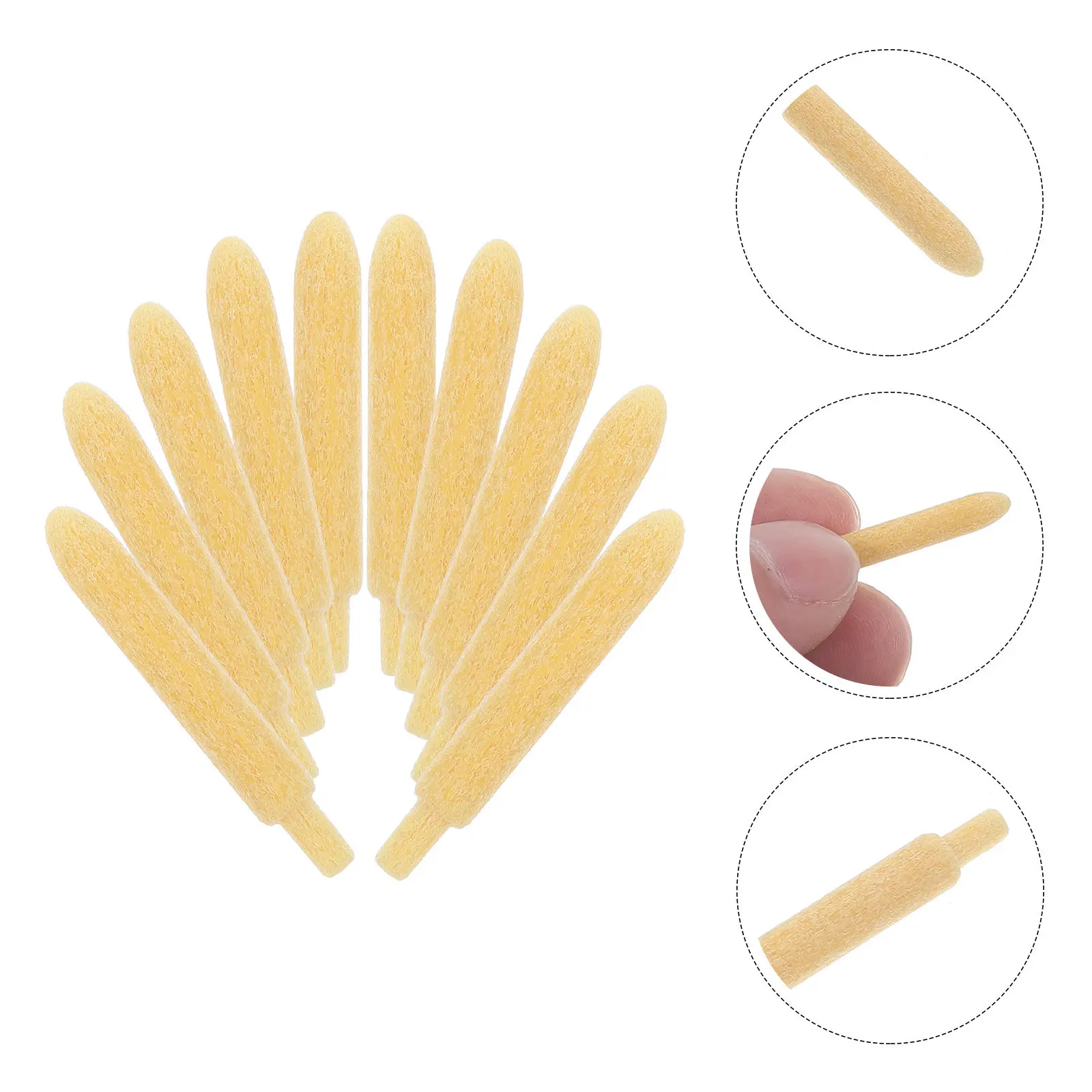 

100Pcs Acrylic Fine Marker Nibs Replacement 4.45mm Paint Pen Tips Permanent Marker Drawing Coloring Art Projects