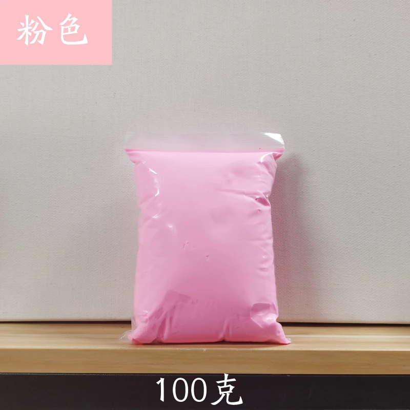 24 kleuren Super Lichte Klei Niet giftig 100g 500g in Zak Plasticine Kleur Klei Ruimte Modder Kleuterschool school Handwerk DIY Materiaal