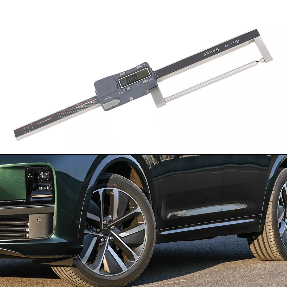 

IP54 цифровой датчик тормозного ротора, электронный дисплей, толщина стенки, штангенциркуль, аксессуары из нержавеющей стали для авто