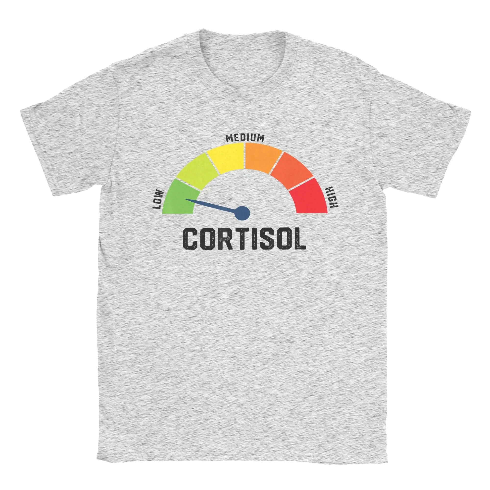 Fun Graphic Printing Summe Low Cortisol Levels  Meme T-Shirts Women Comfortable Clothing Short Sleeve Casual Aesthetic Tee Tops