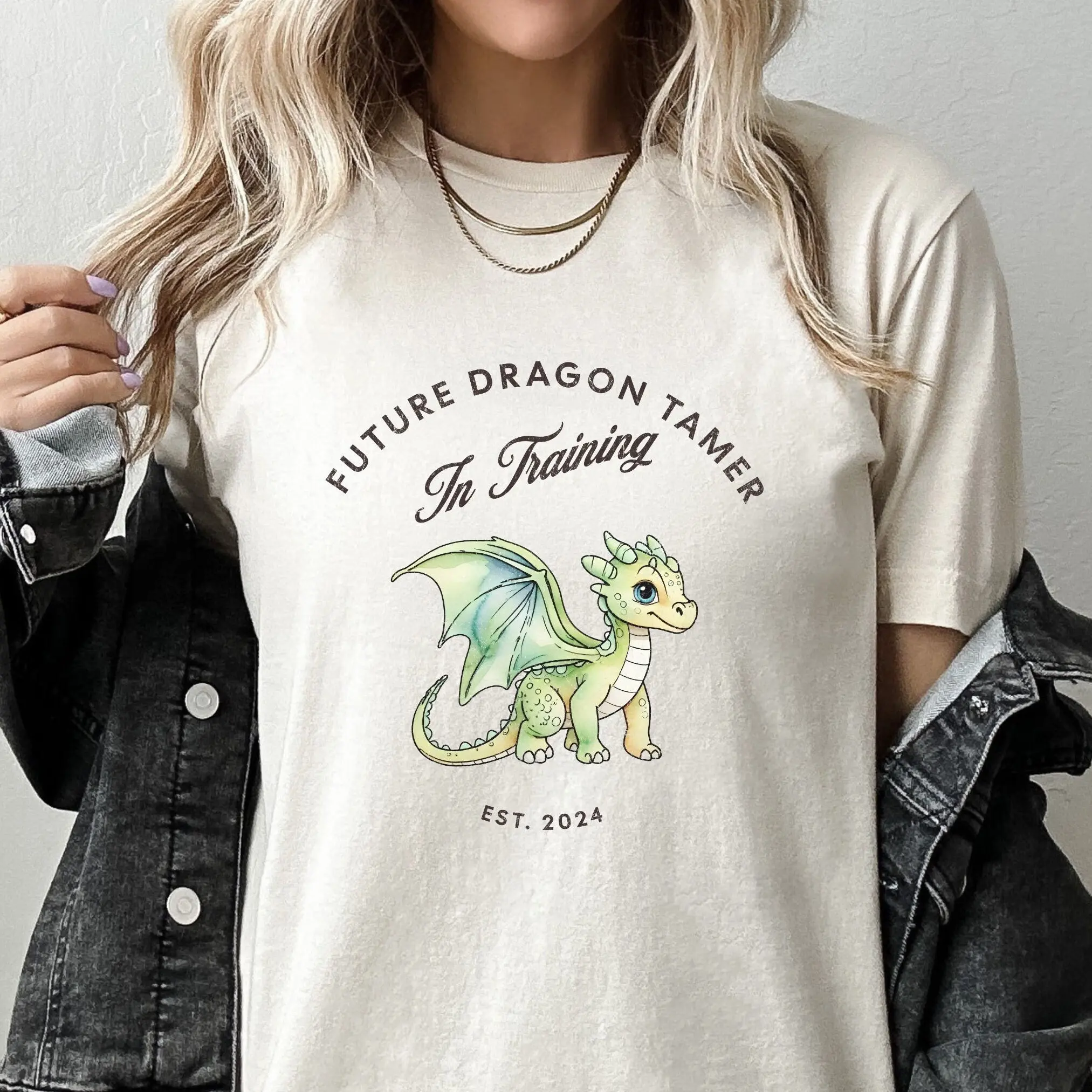 Pregnancy Announcing T Shirt Year of Dragon Couples Matching Baby New Parents Reveal Pregnant 2024