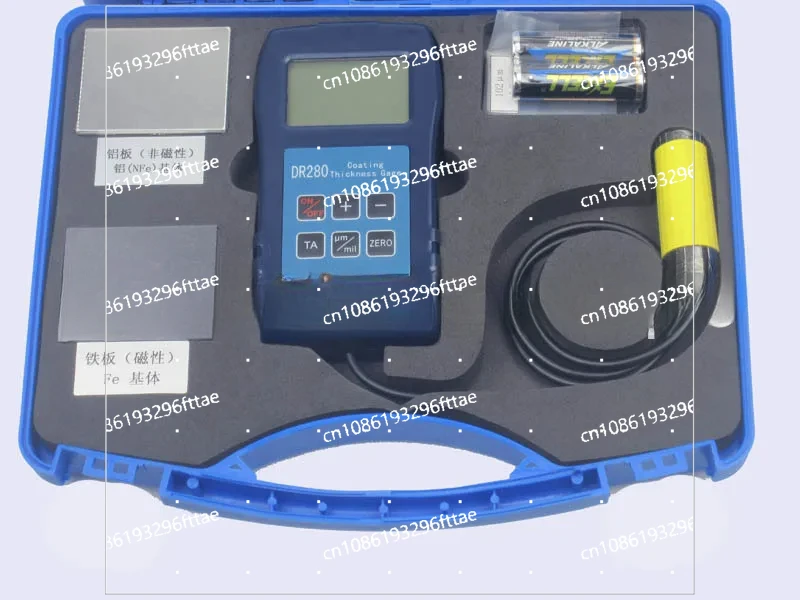 Dual Purpose Coating Thickness Gauge Metal Coating Film Thickness Gauge Steel Paint Dry Film Thickness Gauge