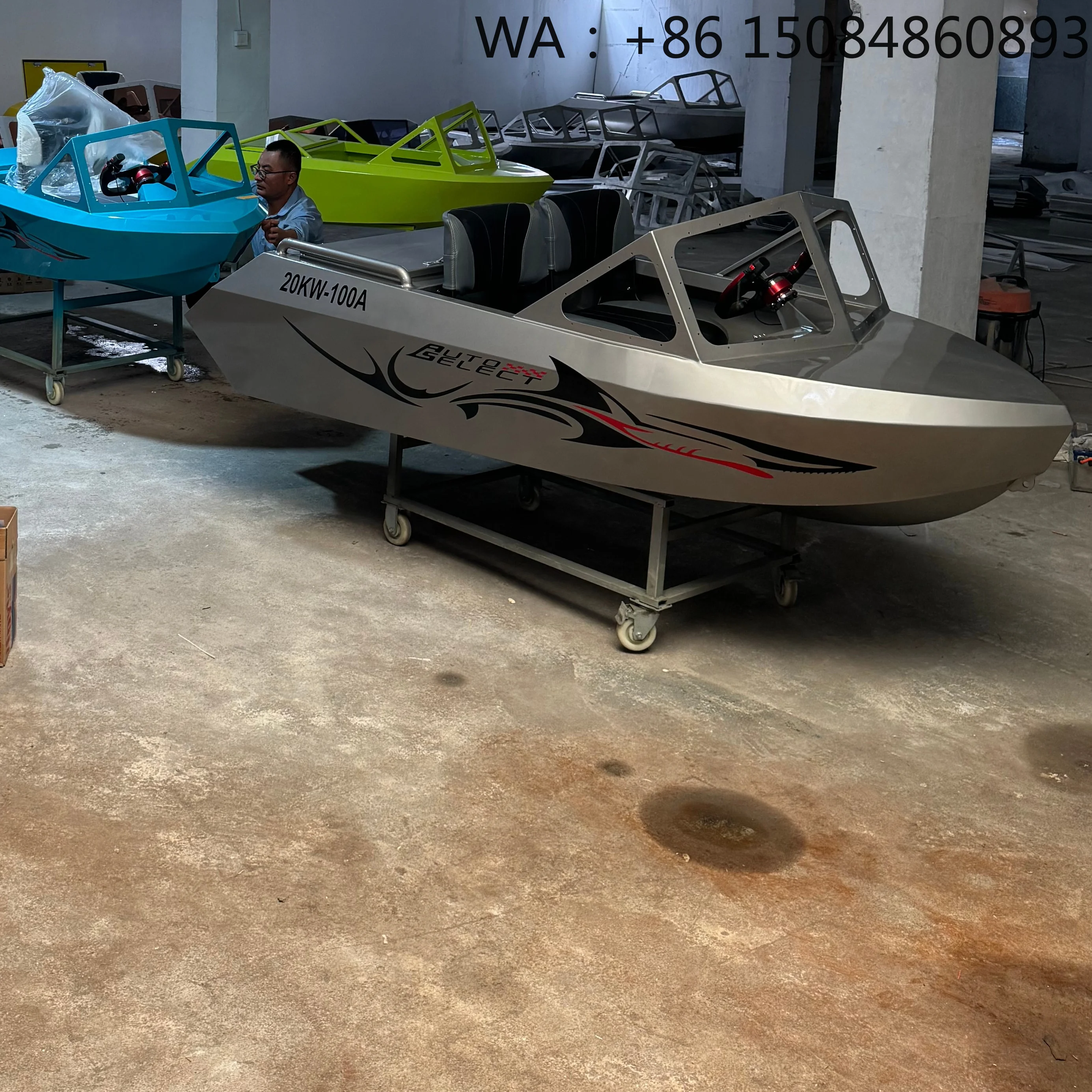 Sustainable Compact Durable Aluminum Small Yacht, High Endurance Stable Power Component For Long Distance Water Cruise