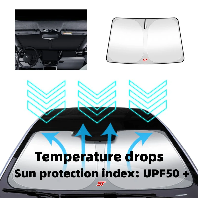 Car Windshield Sunshade Front Window Sun Shade For Ford Escape Expedition Taurus Ecosport C-MAX Galaxy ST