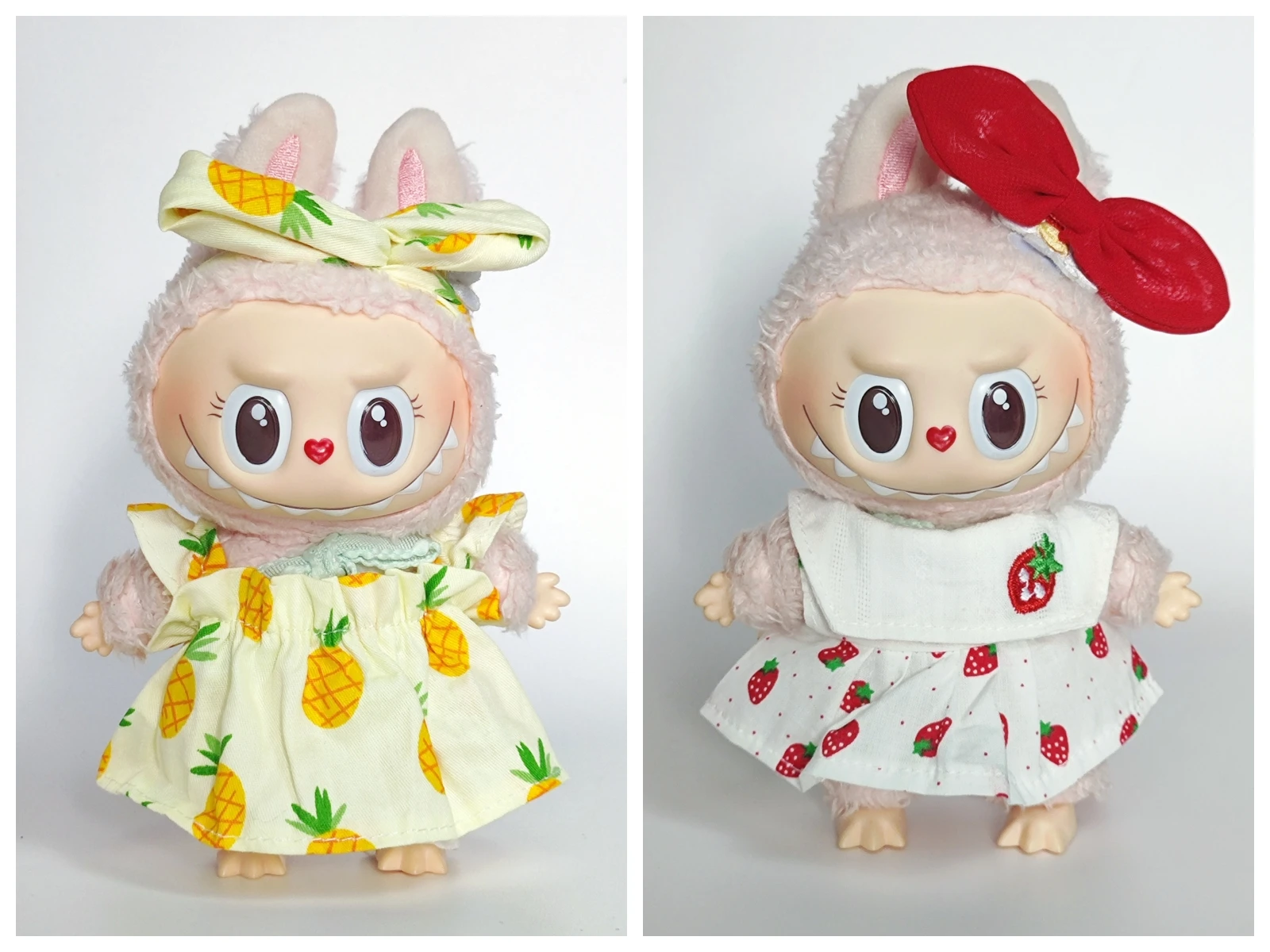 

For 17cm Labubu Idol V1 V2 Fashion Mini Doll Clothes Outfit Accessories Stylish Clothes Sports Leisure Suit Clothing Outfit Gift