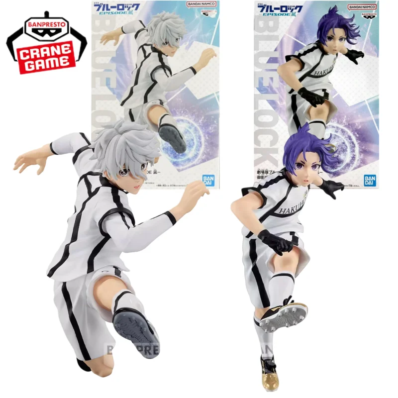 

In Stock Original BANDAI BANPRESTO BLUE LOCK Seishiro Nagi Mikage Reo Anime Figure Birthday Present Model Collection Ornaments