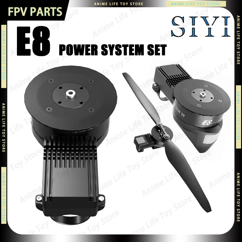 

SIYI Integrated E8 8118 110KV CW CCW 32 Inch FPV Power System Set Folding Prop Heavy Lift Multi-Drone UAV With ESC 80A FOC FPV