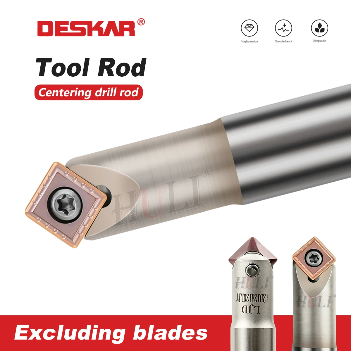 

LF10D10d100L1T LF16D16d120L1T Lathe 45 Degree Chamfering Tools Fixed Point 90 Degree Centering Drill V-Groove Machining Center