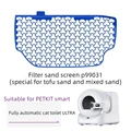 Large pore filter