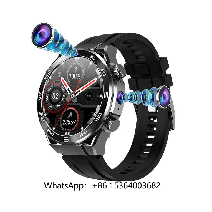 

New 4G Smartwatch AMOLED NFC Video Call Dual Camera Relojes Inteligentes Download Apps WIFI Sim Card B8 Android Smart Watch