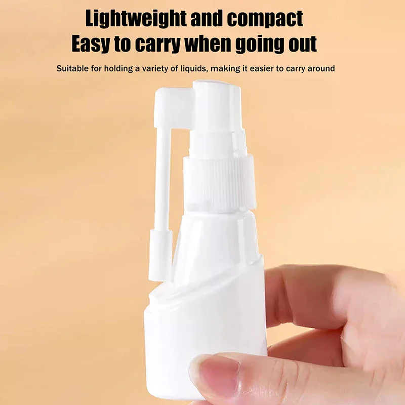 25/50ml ロッカースプレーボトル 象鼻ポンプボトル サイドボトル プラスチック液体分離回転式360度スプレーボトル