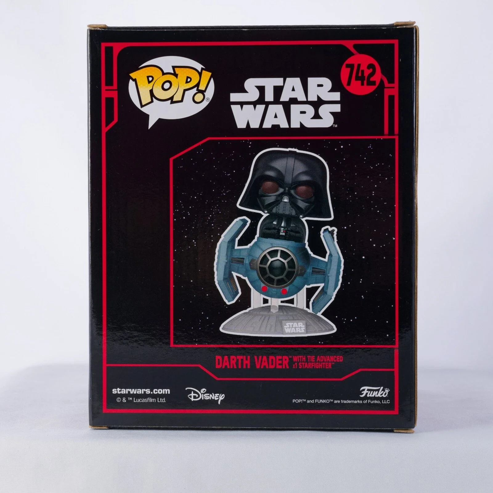 Star Wars Figure Rides Deluxe Darth Vader with Tie Advanced x1 Starfighter Funko Pop Vinyl Figures Collectible Limited Edition - Image 3